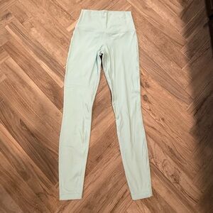Lululemon Athletica Light Aqua Align Leggings